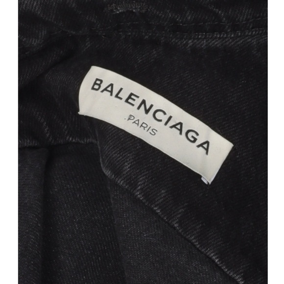 Balenciaga Drop Shoulder Denim Shirt Jacket - 46 - Picture 7 of 7